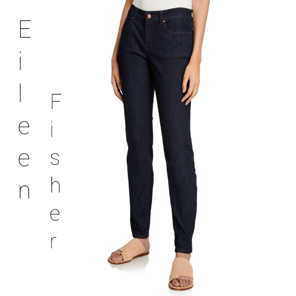 EILEEN FISHER ORGANIC SOFT STRETCH SKINNY JEANS
